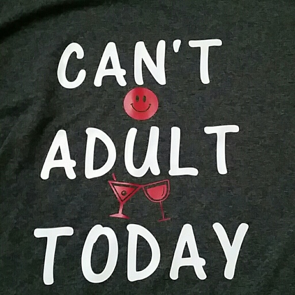 Can't Adult Today Custom Graphic Tee - Picture 5 of 5